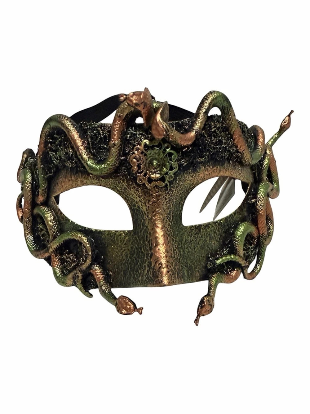 Venetian phantom woodland medusa snake masquerade mask costume halloween